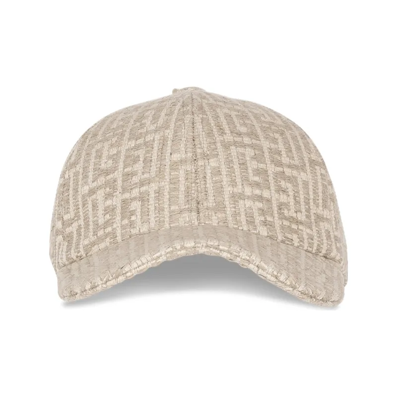 BALMAIN Baseball Caps Women's Beige-0