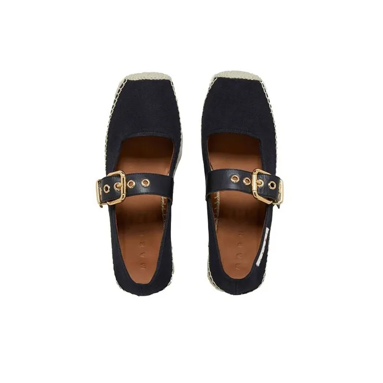 MARNI Mary Jane Canvas Espadrilles-3