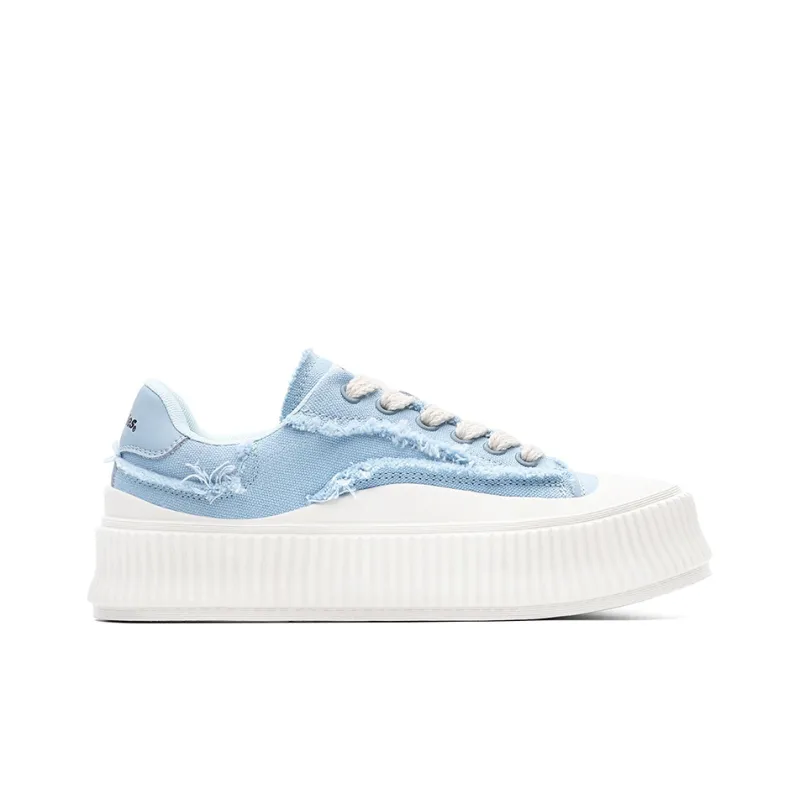 Dickies Skateboard Shoes Women's Light Blue-1