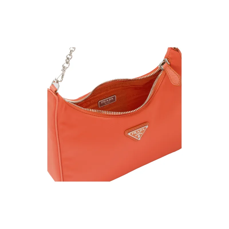 PRADA 2005 Shoulder Bag Orange-5