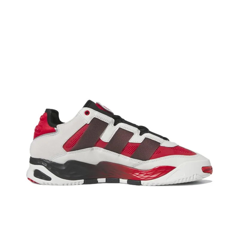Niteball Adidas Originals 'Crystal White Scarlet'-1
