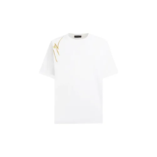 Giuseppe Zanotti Embroidered-logo Cotton T-Shirt