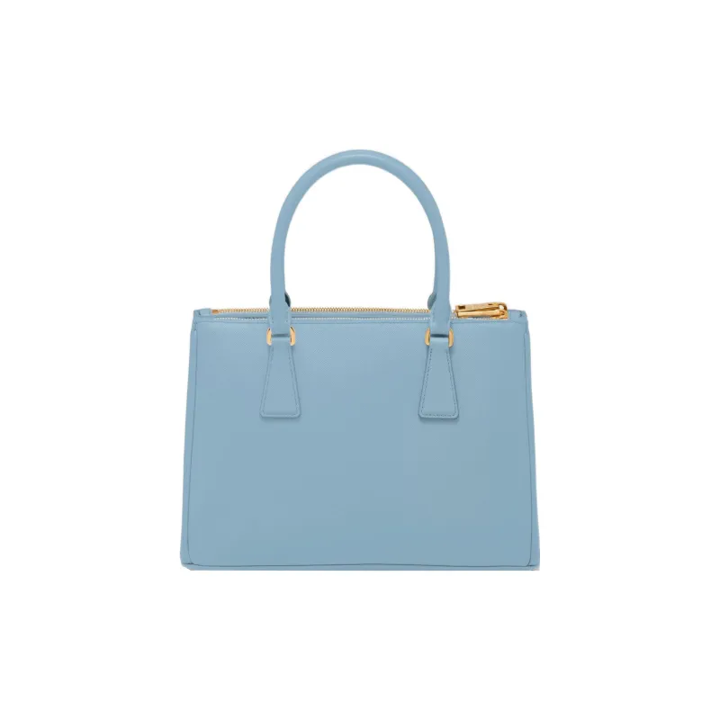 PRADA Galleria Killer Bag Leather Shoulder Bag Crossbody Bag Handbag Medium Size Women's Light Blue-2