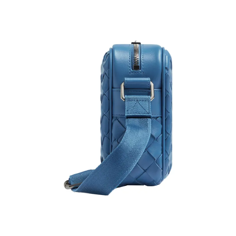 Bottega Veneta Intrecciato Leather Crossbody Surf-1