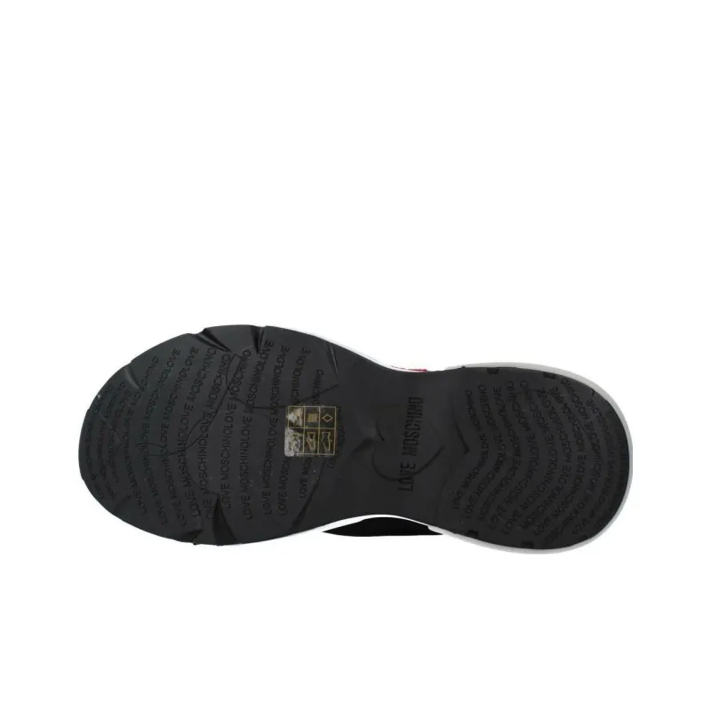 Love MOSCHINO Heart-patch Lace-up Sneakers-4
