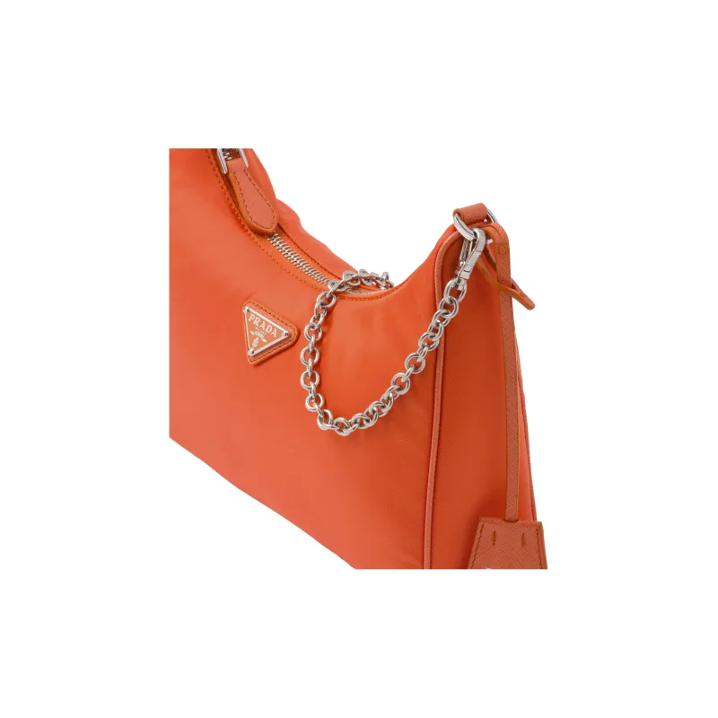 PRADA 2005 Shoulder Bag Orange-4