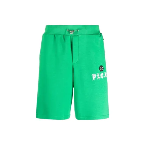 PHILIPP PLEIN Casual Shorts Men Green