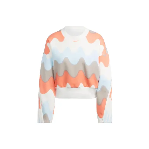 Adidas MARIMEKKO Collaboration Sweatshirt Women's Coral Pink