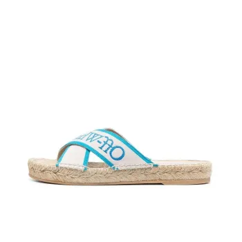 OFF WHITE Bookish Criss Cross Espadrille