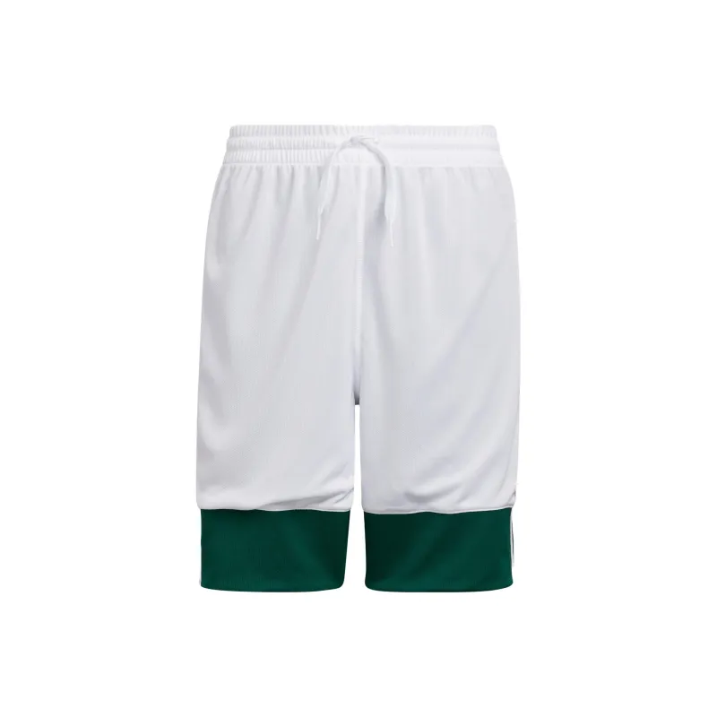 Adidas Sports Shorts Men Dark Green White-2