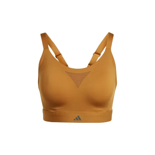 Adidas Sleeveless Sports Shirts Women's Rock Bronze