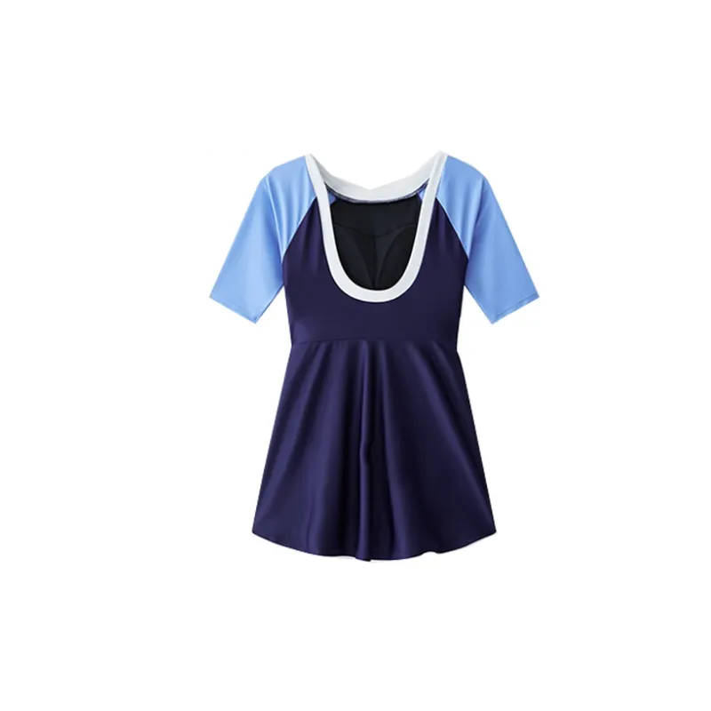 Anta SS23 Swim Dresses & Skirts Women's Clear Treasure Blue-1