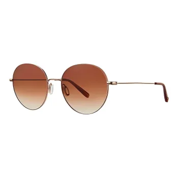GARRETT LEIGHT Alloy Frame Oval Sunglass Women's