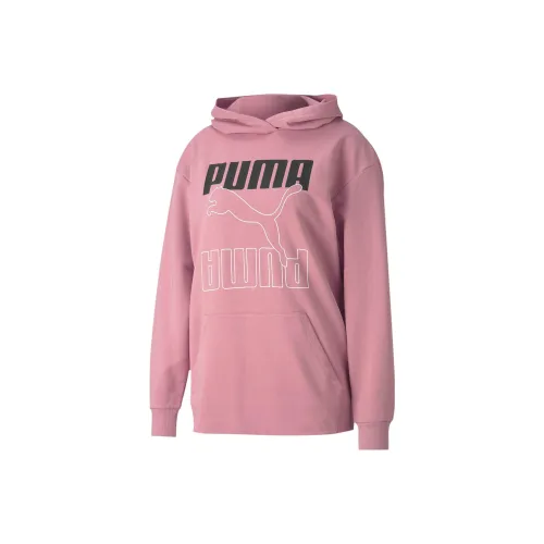 PUMA Sweatshirts Women's Pink Purple