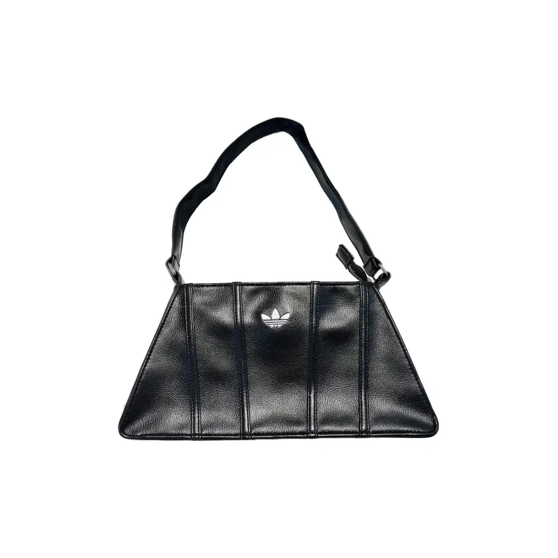 Adidas Originals Recycled Polyester With Polyurethane Shoulder Bag Handbag Shoulder Bag Women's Black-0