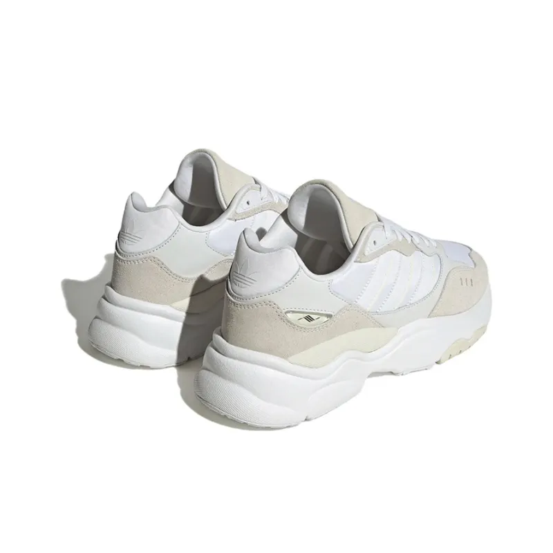 Adidas Originals Retropy F90 Wear Resistant Slip Resistant Low Top Sports Casual Shoes Gray White-3