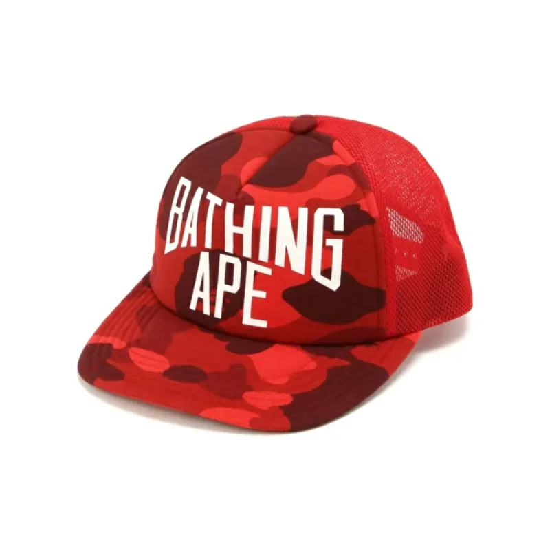 Bape Color Camo Nyc Logo Mesh Cap FW22-0