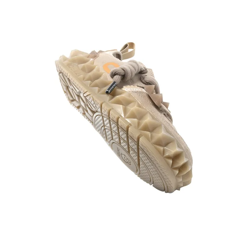 OETZI Ice Mountain Series 6 Ice Man Oz Wear resistant And Lightweight Low Top Stylish Skateboarding Shoes Unisex Sand-4