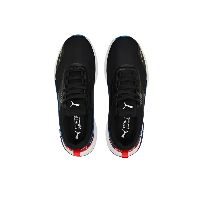 PUMA Motorsport Electron E Pro Cushioned Slip-Resistant Rebound Low-Top Sports Casual Shoes Unisex Black-4