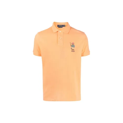 Polo Ralph Lauren Polo Shirts Men Orange