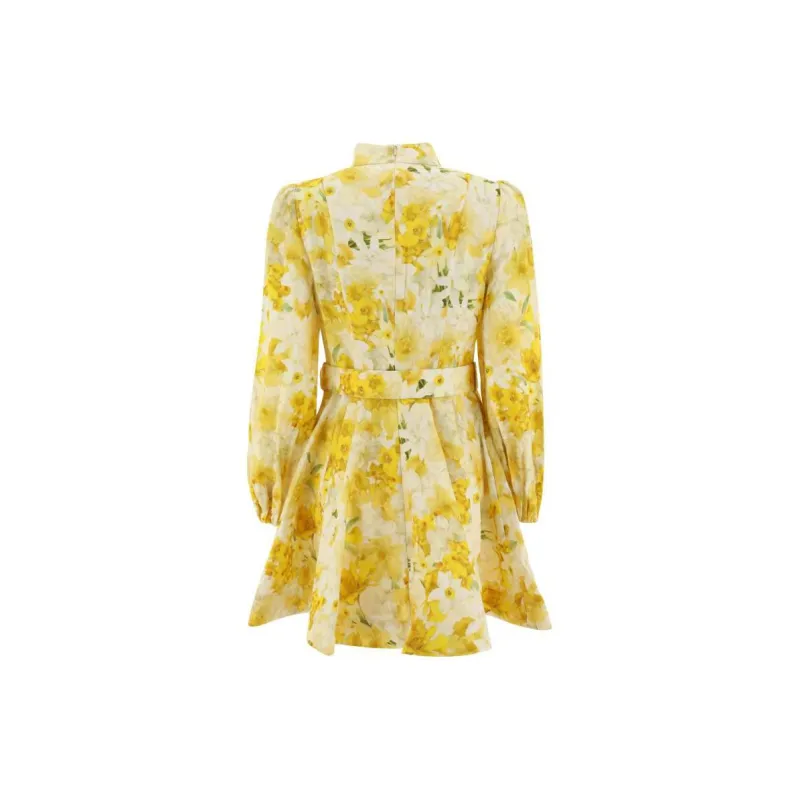 Zimmermann Long-Sleeved Dresses Women's Yellow-1