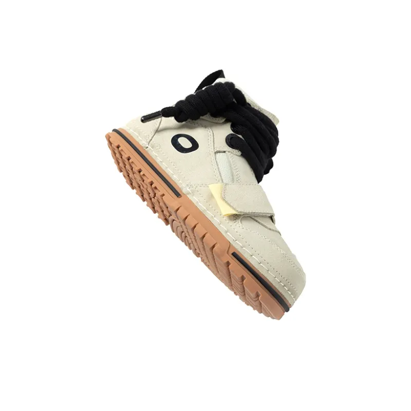 OETZI Ice Man Oz Stylish Skateboarding Shoes Unisex Beige-4