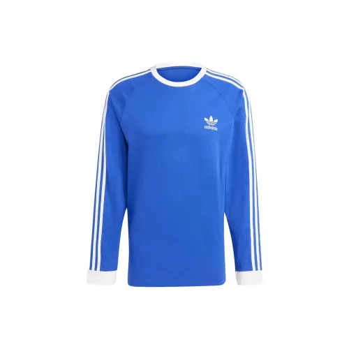 Adidas Originals CALIFORNIA TREFOIL T-Shirts Men Samsonite Blue