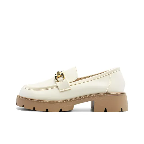 EXULL Q Loafers Women's Low-Top Off White