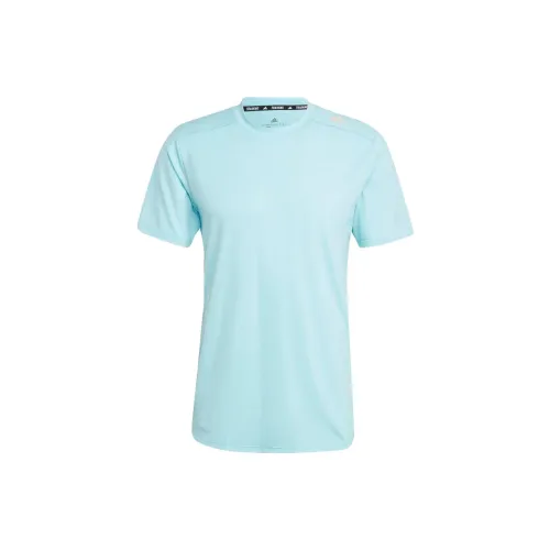 Adidas D4T T-Shirts Men Blissful Blue