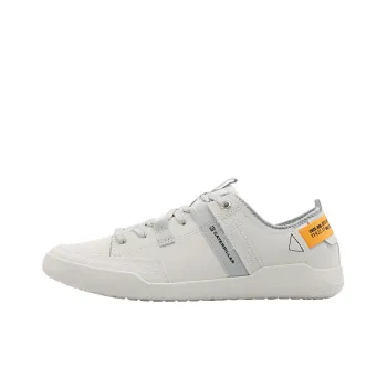 CAT Hextough Slip Resistant Low Top Sports Casual Shoes Unisex White