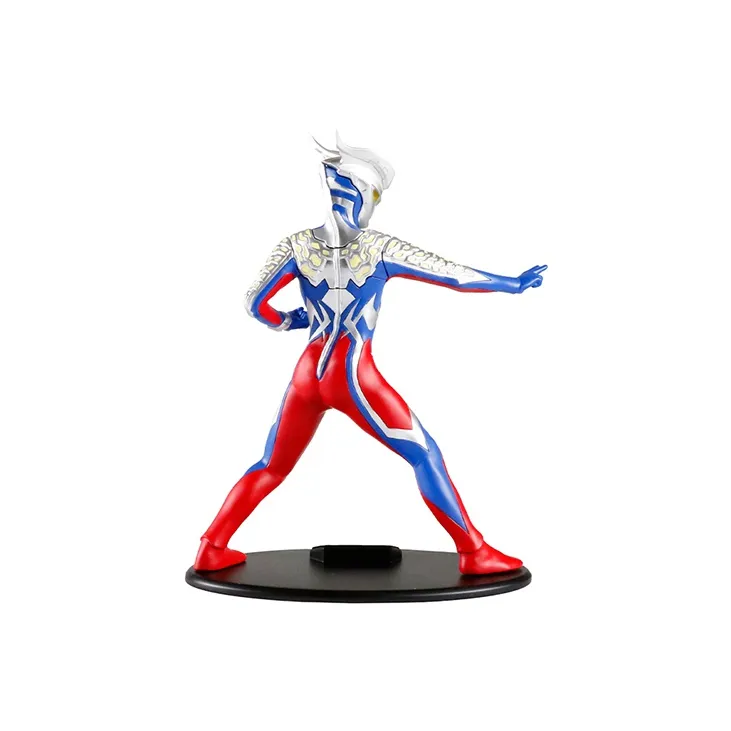 BANDAI Ultraman Zero Hero Toy Ultra Glow Up Standing Statue Assembled Models-2