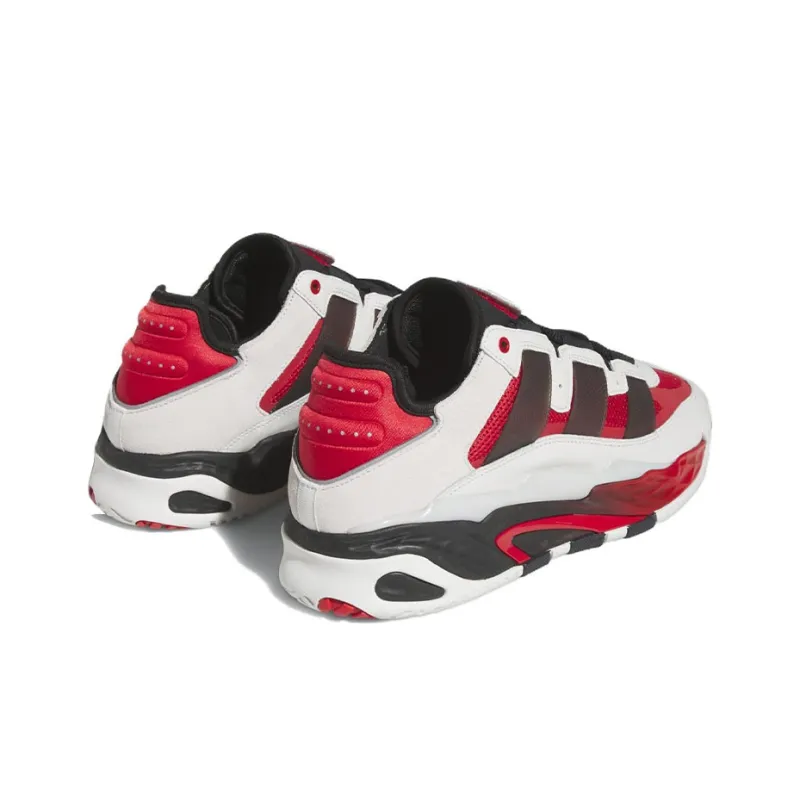 Niteball Adidas Originals 'Crystal White Scarlet'-3