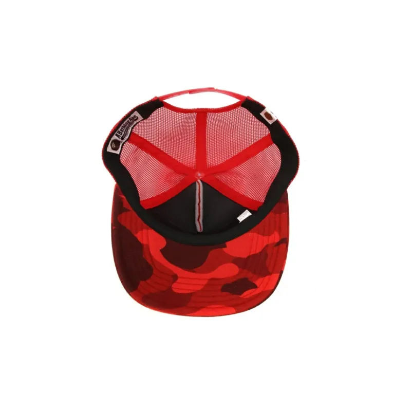 Bape Color Camo Nyc Logo Mesh Cap FW22-4
