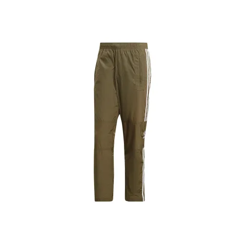 Adidas Originals Knitted Sweatpants Men Rock Olive Green