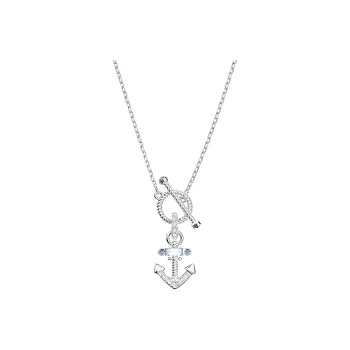 Swarovski Gold Plated Necklaces Unisex Silver