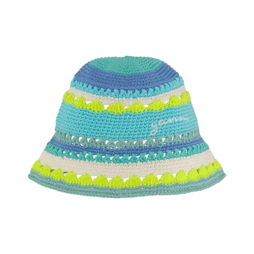 GANNI Bucket Hats Women's Blue