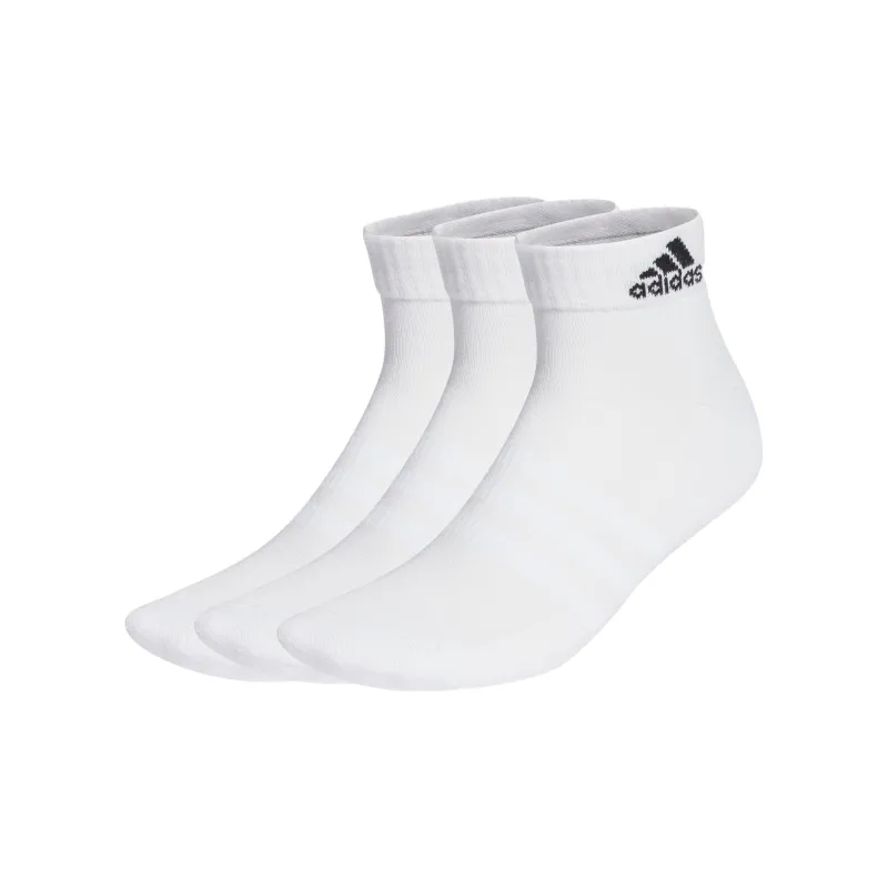 Adidas Mid Calf Socks Unisex 1 Set 3 Pack White-0