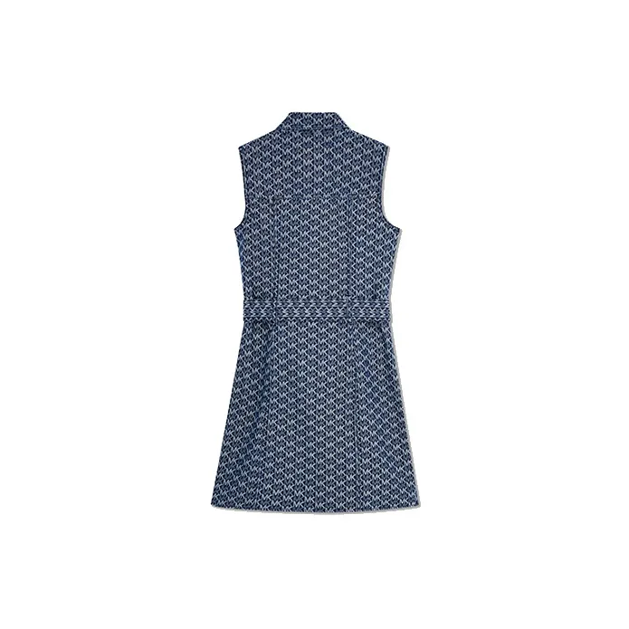 MICHAEL KORS Sleeveless Dresses Women's Denim Blue-1