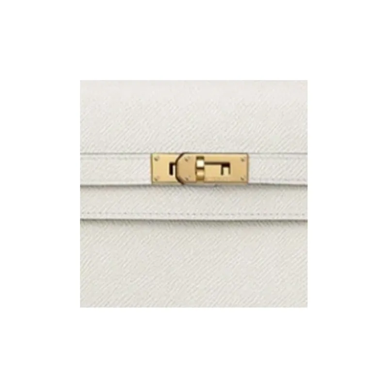 HERMES Kelly To Go Calfskin Wallet, Crossbody Bag, Shoulder Bag Women's-2