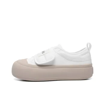 EBLAN Stylish Skateboarding Shoes Women's Beige Apricot