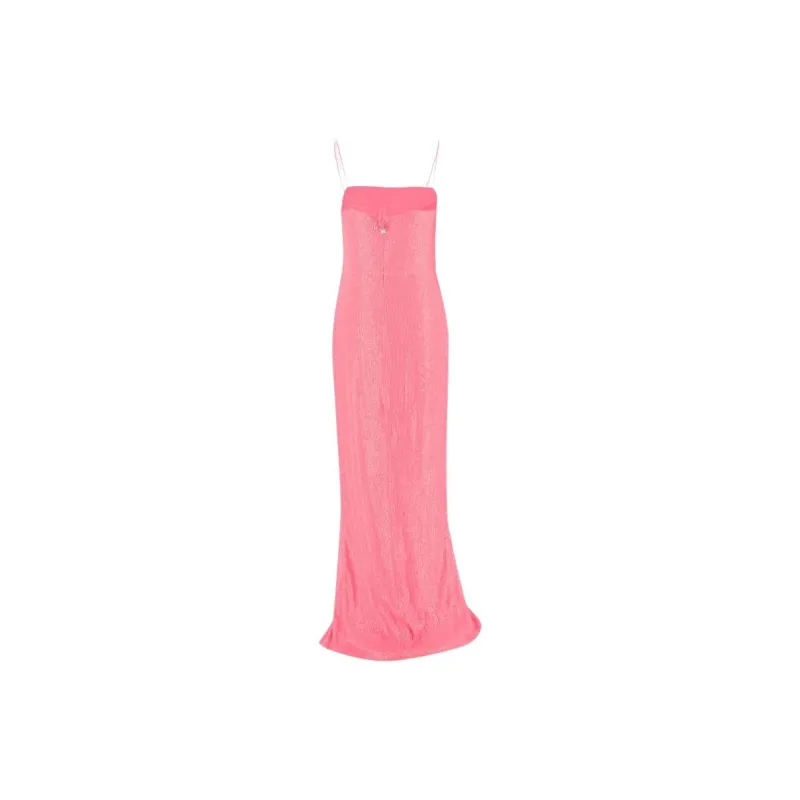 Rotate Slip Dresses Women's Pink-1