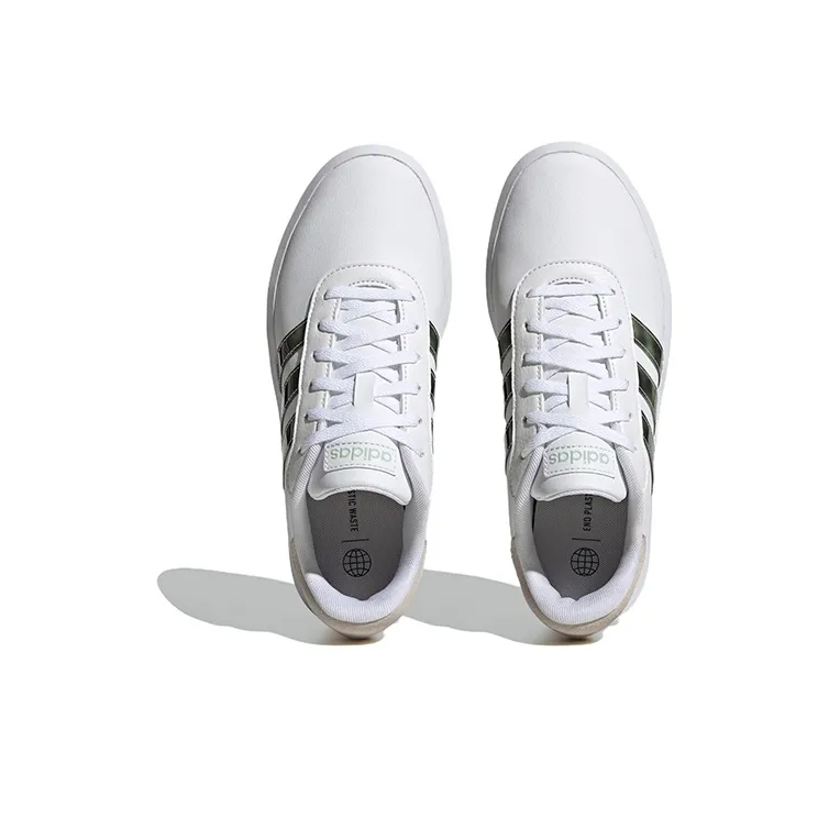 Adidas Neo Court Platform 'White Green' Women's-4