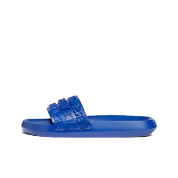 VERSACE Odor Resistant Slide Slippers Men's Blue