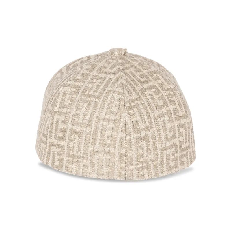 BALMAIN Baseball Caps Women's Beige-1