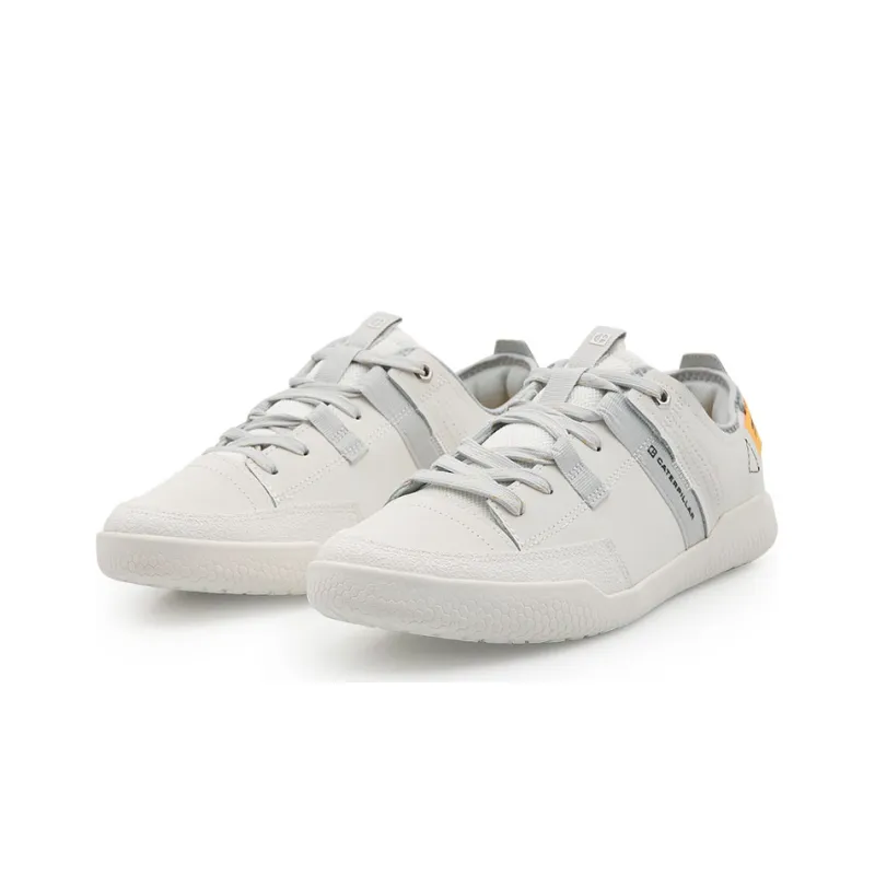 CAT Hextough Slip Resistant Low Top Sports Casual Shoes Unisex White-1