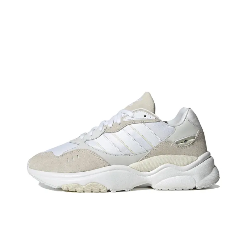 Adidas Originals Retropy F90 Wear Resistant Slip Resistant Low Top Sports Casual Shoes Gray White-0