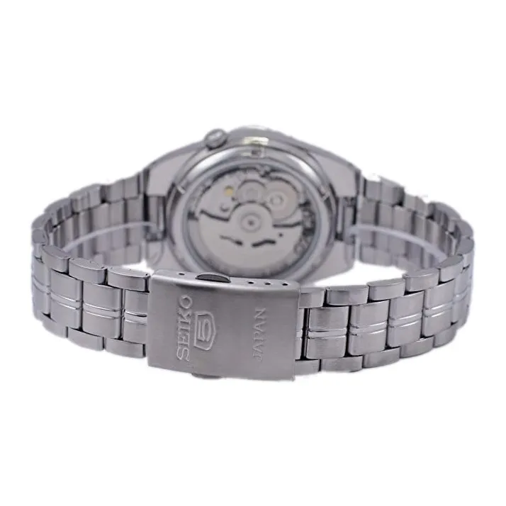SEIKO Automatic Mechanical Movement Stainless Steel Strap Watch Men's Watches Blue Dial SNK563J1-3