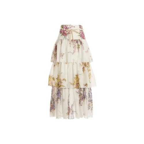 Zimmermann Casual Long Skirts Women's Off White