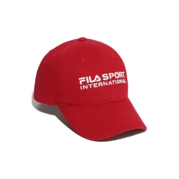 FILA Baseball Caps Unisex Red
