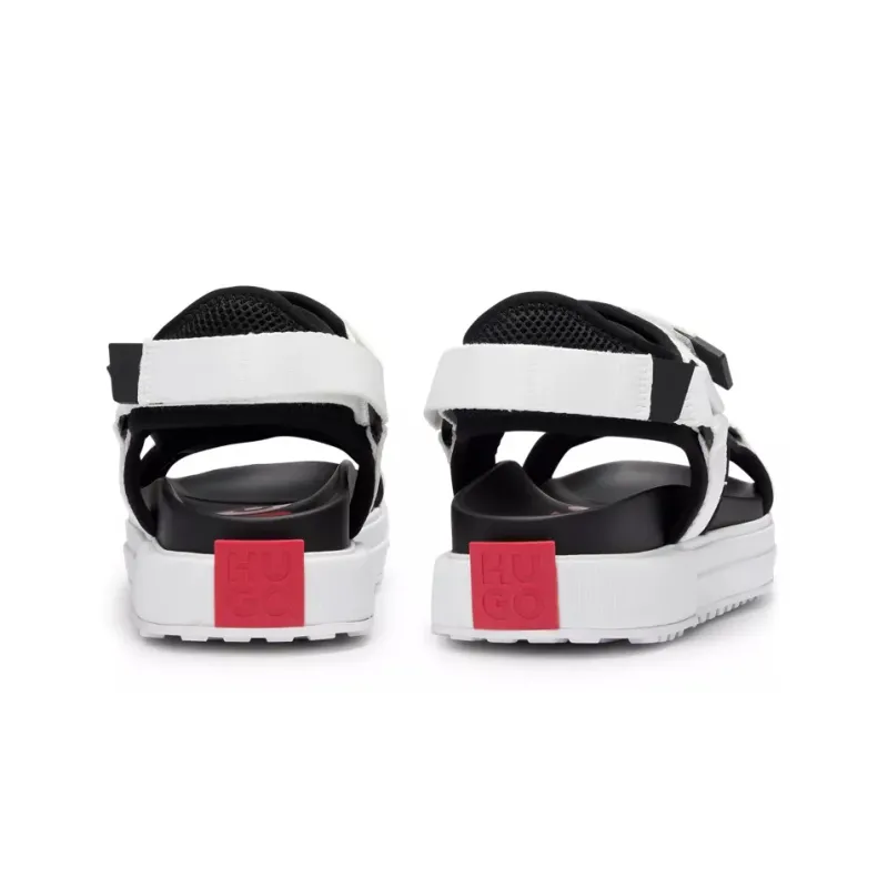 HUGO BOSS One Strap Sandals Men's White-3